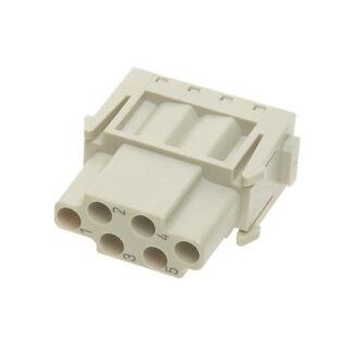 09140063101 — MODULE FEMALE 6POS CRIMP — Harting