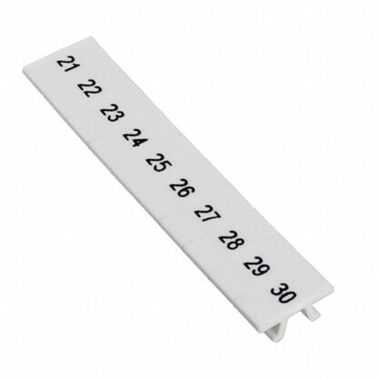 1050017:0021 — CONN ACC MARKER STRIP PREPRINT — Phoenix Contact
