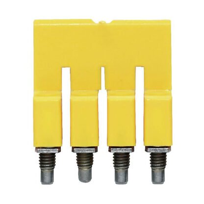 1053860000 — JUMPER TERM BLK 4POS SCREW-IN — Weidmuller