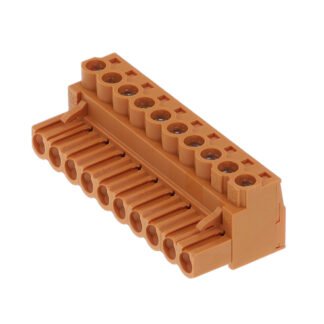 1943660000 — TERM BLOCK PLUG 10POS 5.08MM — Weidmuller