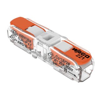 221-2401 — CONN SPLICE INLINE 12-20AWG — WAGO