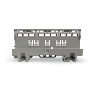 221-511 — DIN RAIL MNT FOR 221 SPLICE GRAY — WAGO