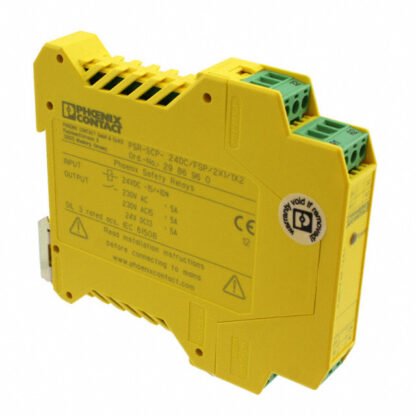 2986960 — RELAY SAFETY DPST 5A 24V — Phoenix Contact