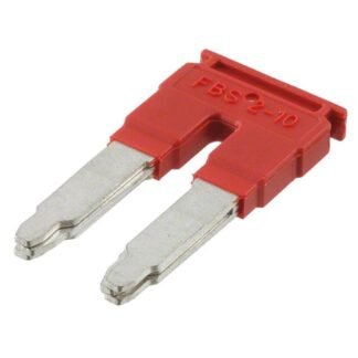 3005947 — JUMPER TERM BLK 2POS FLAT PIN — Phoenix Contact