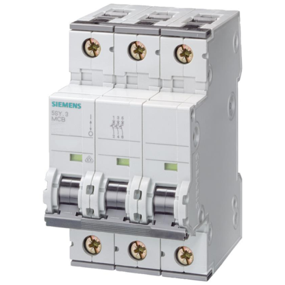 5SY43638 — SUP PTOR 5SY4 3P 480V 63A 5K D-T — Siemens