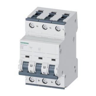 5SY43168 — SUP PTOR 5SY4 3P 480V 16A 5K D-T — Siemens