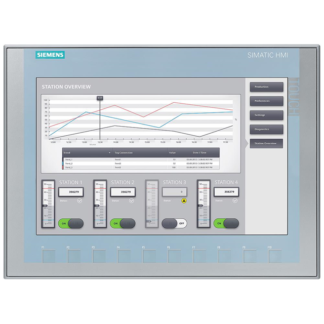 6AV21232MB030AX0 — SIMATIC HMI KTP1200 BASIC, KEY T — Siemens