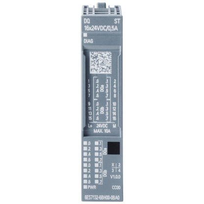 6ES71326BH002BA0 — SIMAET 200SP, DQ 16X24VDC/0,5A S — Siemens