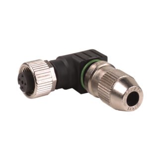 7000-12681-0000000 — MOSA M12 FEMALE 90 FIELD-WIREABL — Murr Elektronik