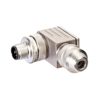 7000-14581-0000000 — M12 MALE 90 D-COD. SCREW TERMINA — Murr Elektronik