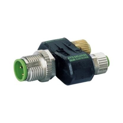 7000-41211-0000000 — T-COUPLER SLIMLINE M12 MALE / 2X — Murr Elektronik