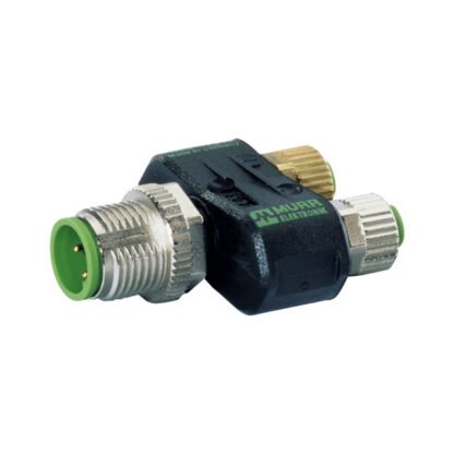 7000-41231-0000000 — T-COUPLER SLIMLINE M12 MALE / 2X — Murr Elektronik