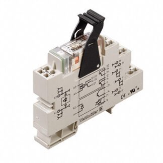 8536591001 — RELAY GEN PURPOSE DPDT 10A 12V — Weidmuller
