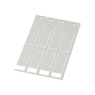 86361014 — WIRE MARKR SLIP-ON 15MMX49MM WHT — Murr Elektronik