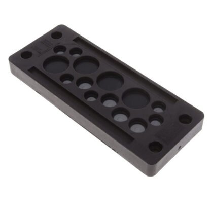 87301140 — GROMMET ENTRY PLATE PA66 BLACK — Murr Elektronik