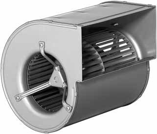 D1G146-AA33-52 — Moto-turbine centrifuge double ouïe ebm-papst, Ø146 mm, technologie EC (GreenTech) — ebm-papst