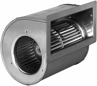 D2E133-AM47-01 — Moto-turbine centrifuge double ouïe ebm-papst, Ø133 mm, technologie AC monophasé — ebm-papst