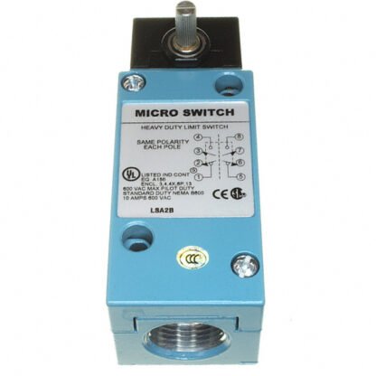 LSA2B — SWITCH SNAP ACTION DPDT 10A 120V — Honeywell