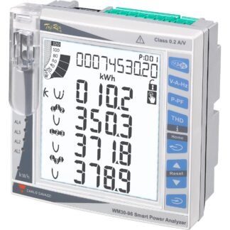 WM30AV63H — ENERGY MONITOR LCD PANEL MOUNT — Carlo Gavazzi
