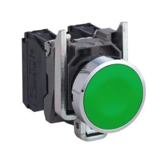 XB4BA35 — HARMONY XB4, PUSH BUTTON, METAL, — Schneider Electric