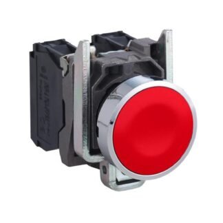 XB4BA45 — HARMONY XB4, PUSH BUTTON, METAL, — Schneider Electric