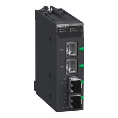 BMXNRP0200C — C FIBER CONVERTER MM/LC 2CH 100M — Schneider Electric