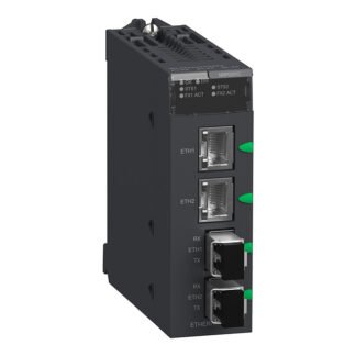 BMXNRP0201C — C FIBER CONVERTER SM/LC 2CH 100M — Schneider Electric