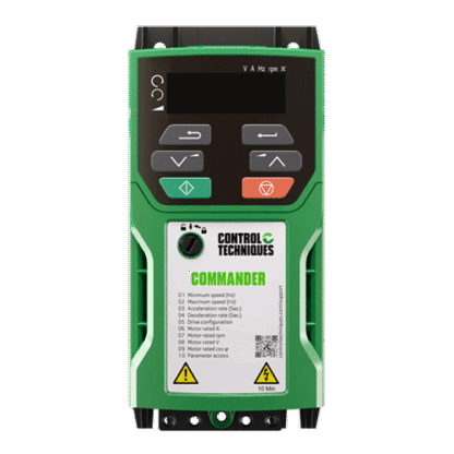 C200-02100042A — Variateur de fréquence Emerson (Control Techniques) Commander C200, 0,75 kW, 110 V, monophasé, 4,2 A — Emerson (Control Techniques)