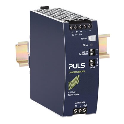 CP20.481 — AC/DC DIN RAIL SUPPLY 48V 480W — PULS