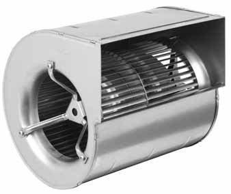 D3G146-AH50-01 — Moto-turbine centrifuge double ouïe ebm-papst, Ø146 mm, technologie EC (GreenTech) — ebm-papst