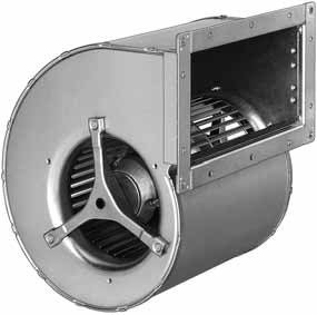 D4D200-CA01-02 — Moto-turbine centrifuge double ouïe ebm-papst, Ø200 mm, technologie AC triphasé — ebm-papst