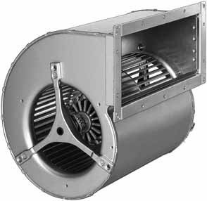 D4E225-DH01-01 — Moto-turbine centrifuge double ouïe ebm-papst, Ø225 mm, technologie AC monophasé — ebm-papst