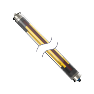 EZLSA-HTE-R23-490 — LIGHT CURTAIN HAND 23MM — Banner Engineering