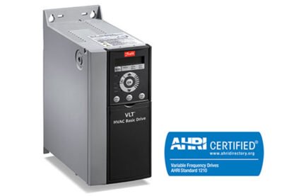 FC-101P75KT4E20H3XXXXXXSXXXXAXBXCXXXXDX — Variateur de fréquence Danfoss VLT HVAC BasicDrive FC 101, 75 kW, 380-480 V, triphasé, 147 A, IP20 — Danfoss