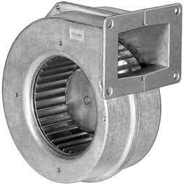 G1G120-AB67-02 — Ventilateur centrifuge pales incurvées vers l'avant (ouïe simple) ebm-papst, Ø120 mm, technologie EC (GreenTech) — ebm-papst