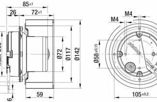 G3G140-AW21-12 — Ventilateur centrifuge pales incurvées vers l'avant (ouïe simple) ebm-papst, Ø140 mm, technologie EC (GreenTech) — ebm-papst