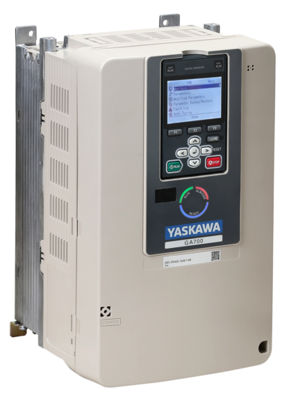 CIPR-GA70C2030BA — Variateur de fréquence Yaskawa GA700 usage général, 5,5 kW, 200-240 V, triphasé, 25 A — Yaskawa