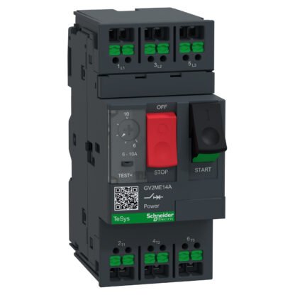 GV2ME14A — TESYS GV2 MMC 10A PB SNAP-IN — Schneider Electric