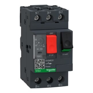 GV2ME22 — TESYS M-CB THO/MAG 20-25A ROCKER — Schneider Electric