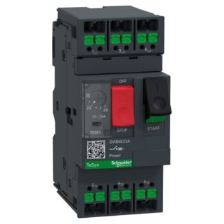 GV2ME22A — TESYS GV2 MMC 25A PB SNAP-IN — Schneider Electric