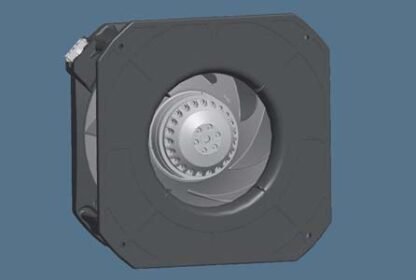 K2E225-RA92-01 — Moto-turbine centrifuge double ouïe ebm-papst, Ø225 mm, technologie AC monophasé — ebm-papst