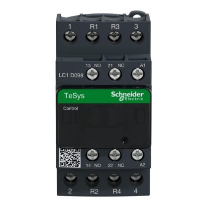 LC1D098BL — TESYS 4P CTR 20A AC-1 2NO 2NC 24 — Schneider Electric