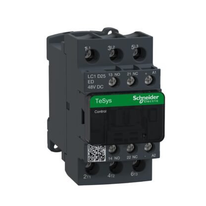 LC1D25ED — TESYS3P CTR 25A AC3 11KW1NO1NC48 — Schneider Electric