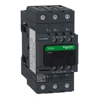 LC1D40AFE7 — TESYS 3P EVLK CTR 40A 18,5KW AC3 — Schneider Electric