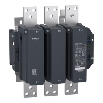 LC1F1250F7 — 1250A CONTACTOR 3P 110/120V 50/6 — Schneider Electric