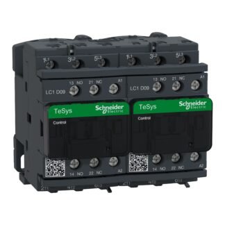LC2D09B7 — TESYS REVERS CTR 9A AC3 5.5KW 24 — Schneider Electric