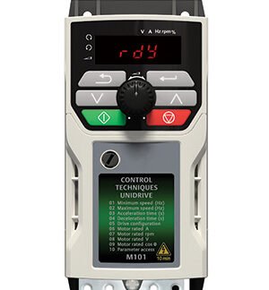 M10x-011 00017A — Variateur de fréquence Emerson (Control Techniques) Unidrive M100, 0,25 kW, 110 V, monophasé, 1,7 A — Emerson (Control Techniques)