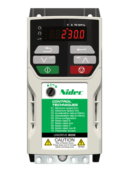 M200-034 00094A — Variateur de fréquence Emerson (Control Techniques) Unidrive M200, 4 kW, 400 V, triphasé, 9,4 A — Emerson (Control Techniques)
