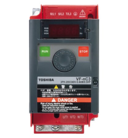 VFNC3S-1002P — Variateur de fréquence Toshiba VFNC3S-1002P 0.2 kW 100-120 V 1ph — Toshiba