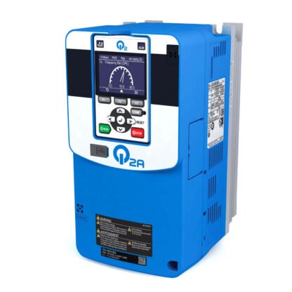 Q2A-A2021-AAA — Variateur de fréquence Omron Q2A, 4 kW, 200 V, triphasé, 17,5 A — Omron
